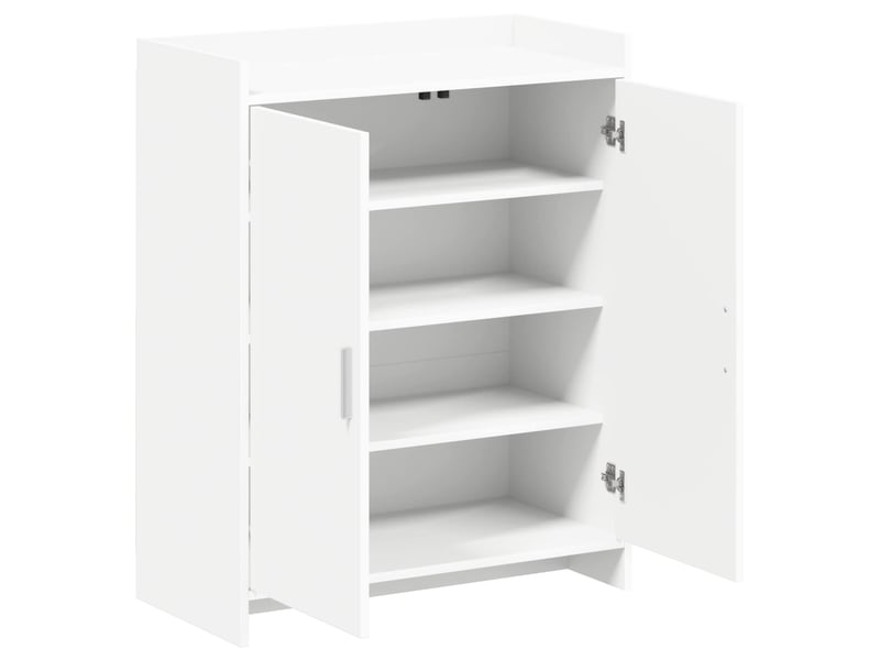  Meuble à chaussure, cabinet à chaussures blanc 73,5x36x92 cm bois d'ingénierie shl5371  - Conforama D