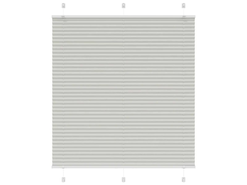 Store plissé, store de fenêtre gris clair 115x100cm largeur du tissu 114,4cm cf46877 - Conforama B