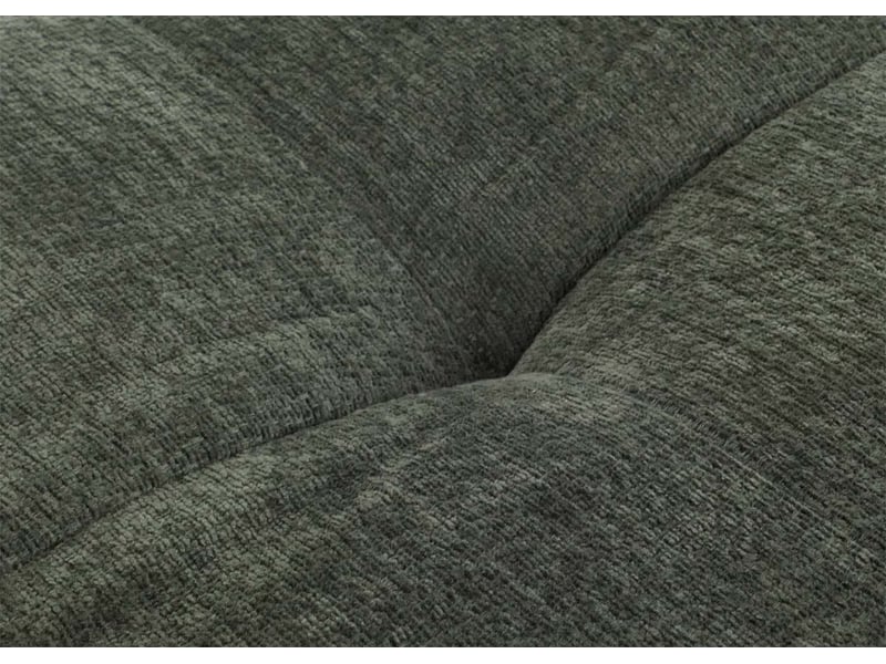  Canapé hwc-r33, canapé 3 places rembourré, canapé lounge, tissu, textile (340 gm²) 270 cm - vert  - Conforama E