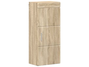 Armoire murale de salle de bain, cabinet de salle de bain tulum chêne sonoma cf65202