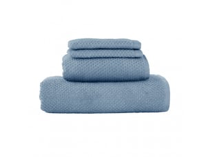 Lot 2 serviettes de bain et 2 gants de toilette