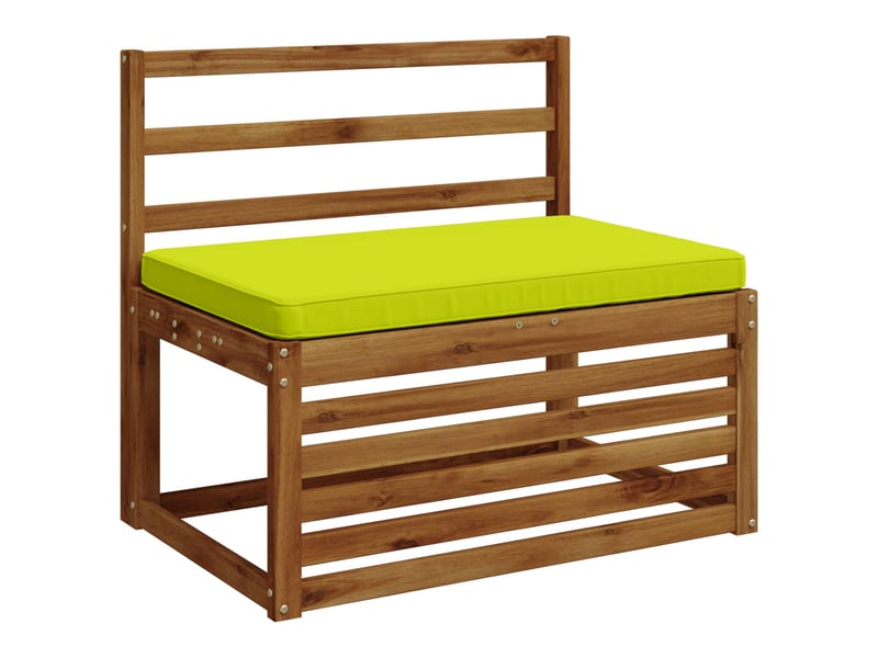 Coussin de banc, coussin d'assise, coussin pour chaisecanapé 1 pièce vught 100 % polyester vert vif. Cf52476 - Conforama A