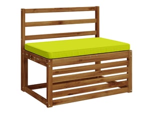 Coussin de banc, coussin d'assise, coussin pour chaisecanapé 1 pièce vught 100 % polyester vert vif. Cf52476