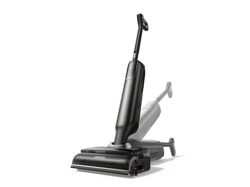 Mova m50vim ultra laveur de sol aspirateur sans fil 22 000 pa poignée pliable technologie edgecoverage lavage brosse 100°c séchage 5 min 90°c  - Conforama A