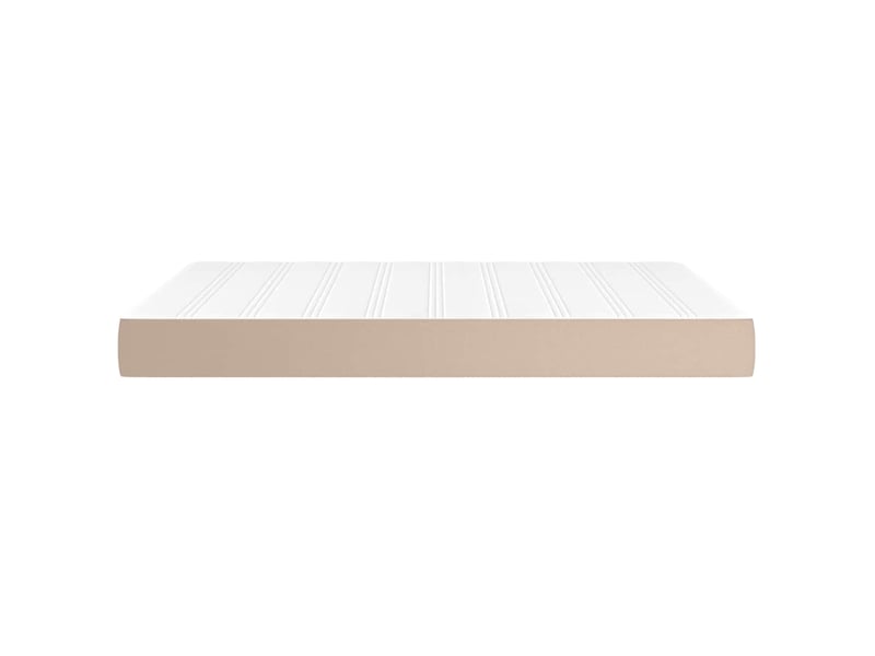  Matelas de lit à ressorts ensachés fermeté moyenne cappuccino 140x200x20 cm  - Conforama D