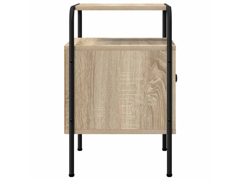  Table de chevet - cabinet de chevet - table de nuit chêne sonoma 35 x 36,5 x 56 cm  - Conforama E