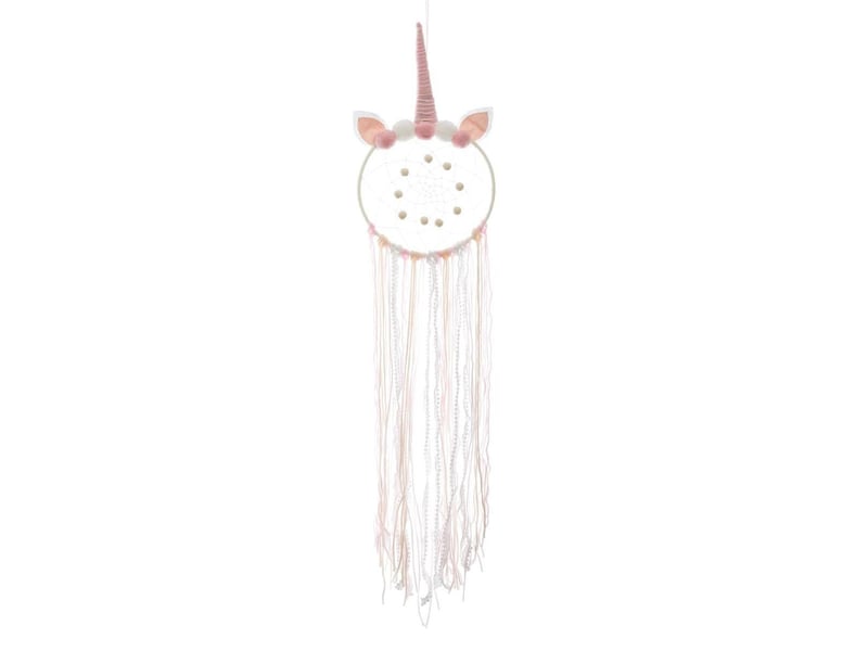  Attrape-rêves pour enfant licorne 18x76cm rose  - Conforama A