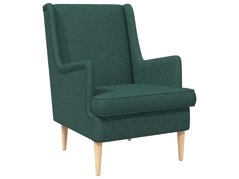  Vidaxl fauteuil vert foncé tissu  - Conforama A