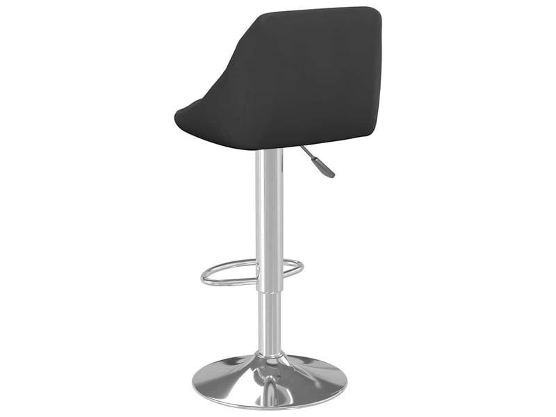 Tabouret de bar, chaise de bar noir velours shl54099  - Conforama E