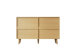 Buffet 0 porte(s) 6 tiroir(s) DZMDIP - 120 cm coloris bois clair