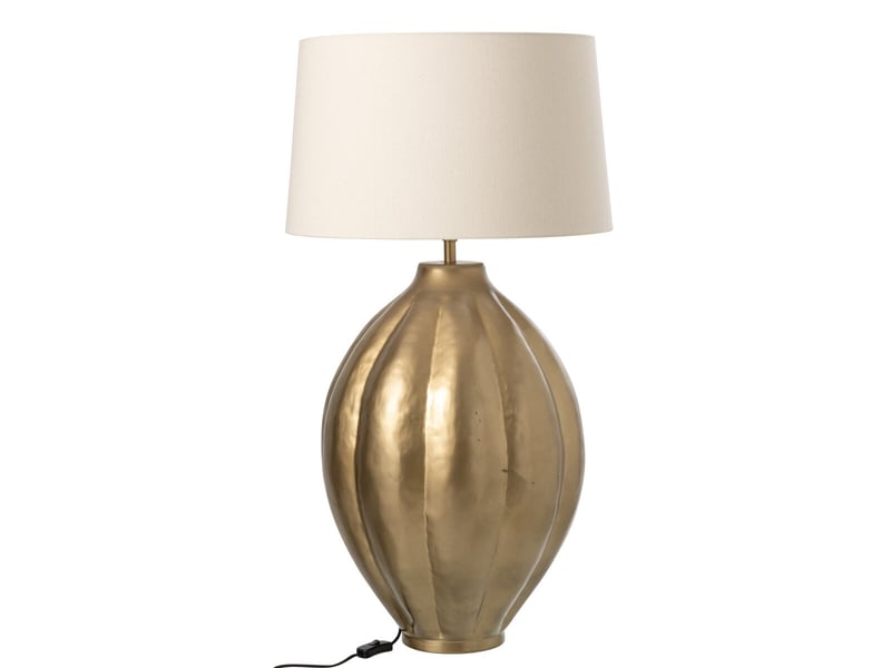 Lampe à poser design ulysse 63cm doré  - Conforama A