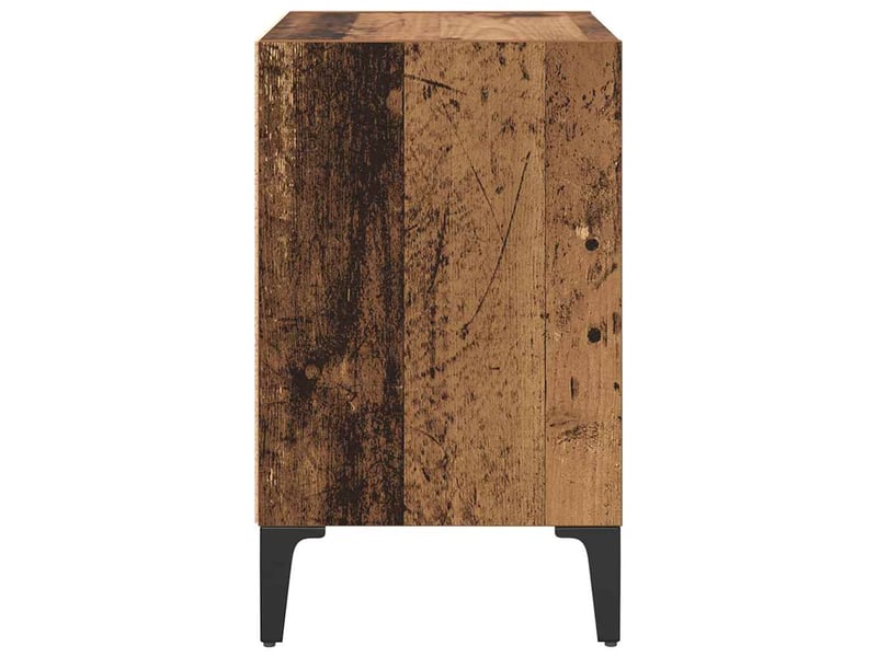  Table de chevet - cabinet de chevet - table de nuit bois ancien 40 x 30 x 50 cm bois d'ingénierie  - Conforama E