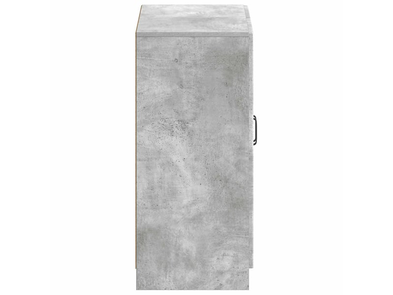  Meuble à chaussures, cabinet à chaussures utrecht 59,5x39,5x87 cm gris béton  - Conforama E