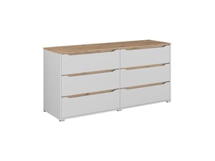 Commode 1 tiroir(s)    <strong>VICCO</strong> <strong></strong> coloris blanc largeur 160 cm