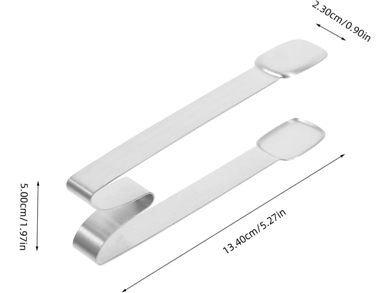  Lot de 2 pince à sucre glaçons pince à pain gâteau multifonctionnelle pour cuisine et bar No Commercial reference - Conforama B