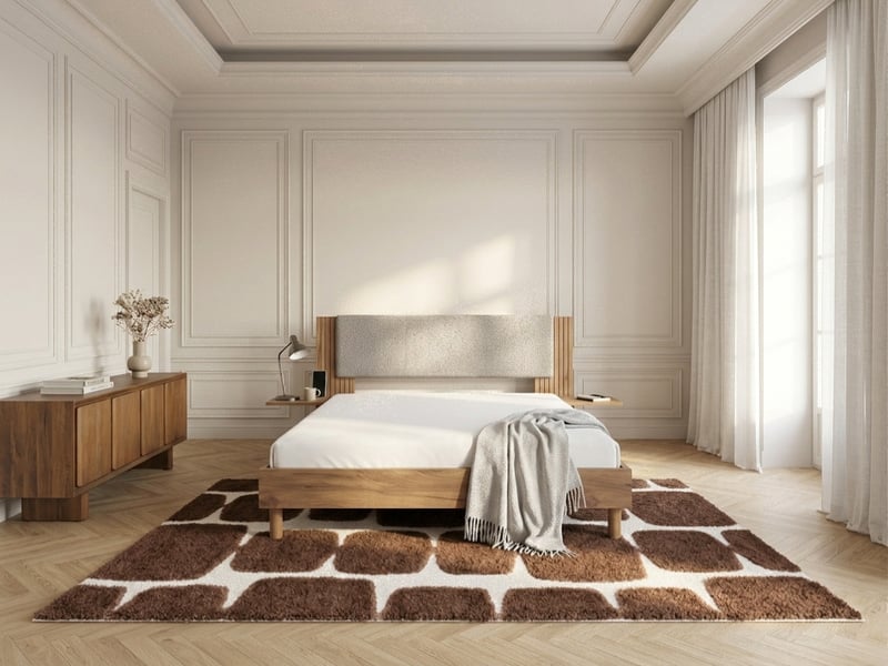  Bobochic lit lior lattes massives pieds en bois naturel gris clair 140x190 LIOR - Conforama B