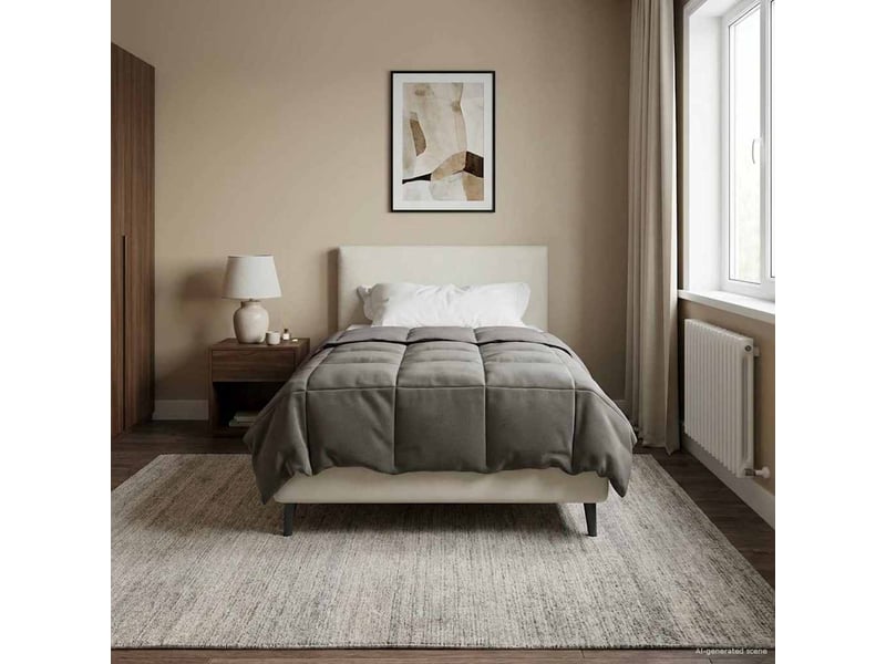 Couette - duvet d'été 155 x 200 cm été microfibre (100% polyester) - Conforama B