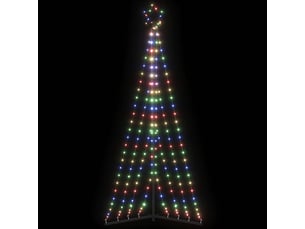 Sapin de noël, arbre de noël à led 339 led colorées 187 cm