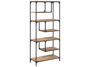 Bibliotheque coloris bois clair <strong></strong> <strong></strong> - 81 cm x 176 cm