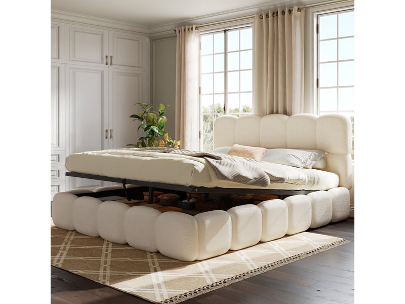 Lit superposé enfant 90 x 200 cm avec tiroirs de rangement, gain de place, échelle et barrières de sécurité, métal et bois, noir BUYDEEMEUS - Conforama C