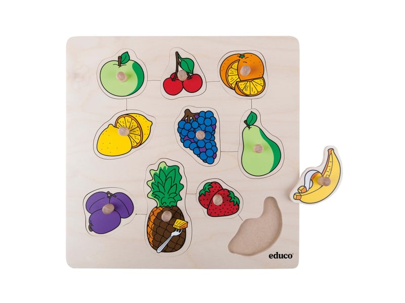  Educo fruits  10 pièces de puzzle 8719924041069 - Conforama A