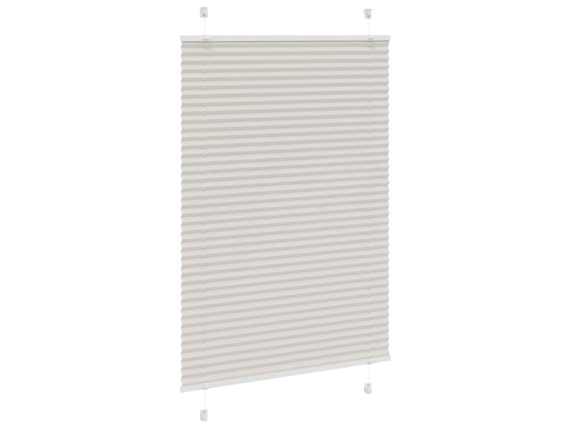  Store plissé, store de fenêtre gris clair 100x100 cm largeur du tissu 99,4cm cf46868  - Conforama C