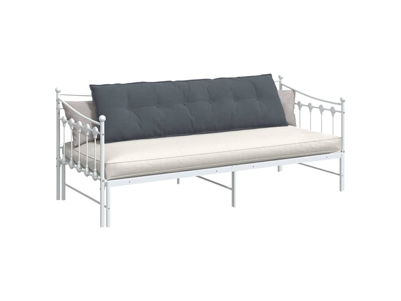  Coussin de dos, coussin de dossier gris foncé 180 x 50 cm tissu en velours côtelé cf54709  - Conforama C