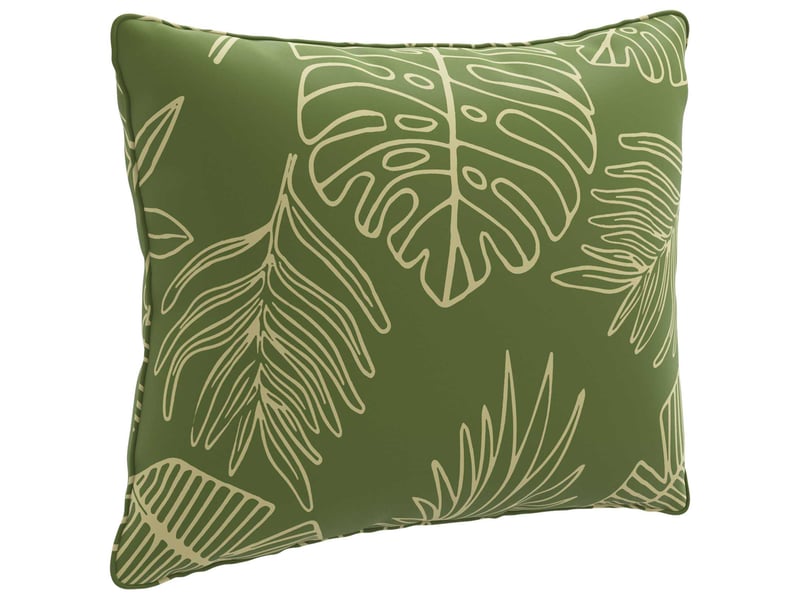 Coussin de dos, coussin de dossier 1 pièce putten 100 % polyester modèle feuille cf54394 - Conforama A