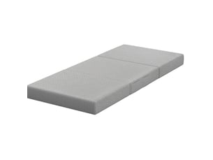 Matelas 90x200 cm <strong>FLORAGRACE</strong> <strong></strong> Mousse + mémoire de forme soutien Medium épaisseur 15 cm