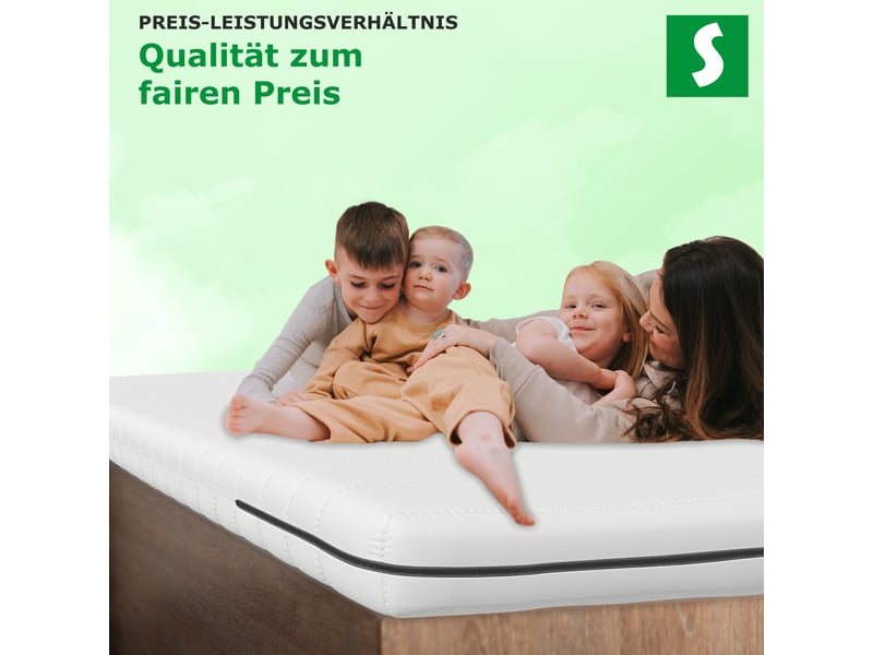  Matelas – 140x200 cm, 13 cm d’épaisseur, 7 zones, noyau en mousse froide  - Conforama C