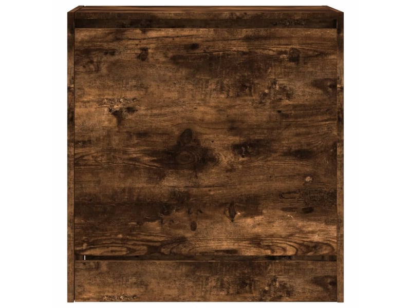  Meuble à chaussure | armoire à chaussures chêne fumé 60x34x63,5 cm bois d'ingénierie  - Conforama E