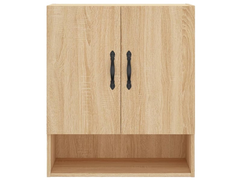  Armoire murale salon, meuble de rangement chêne sonoma 60x31x70 cm bois d'ingénierie  - Conforama E
