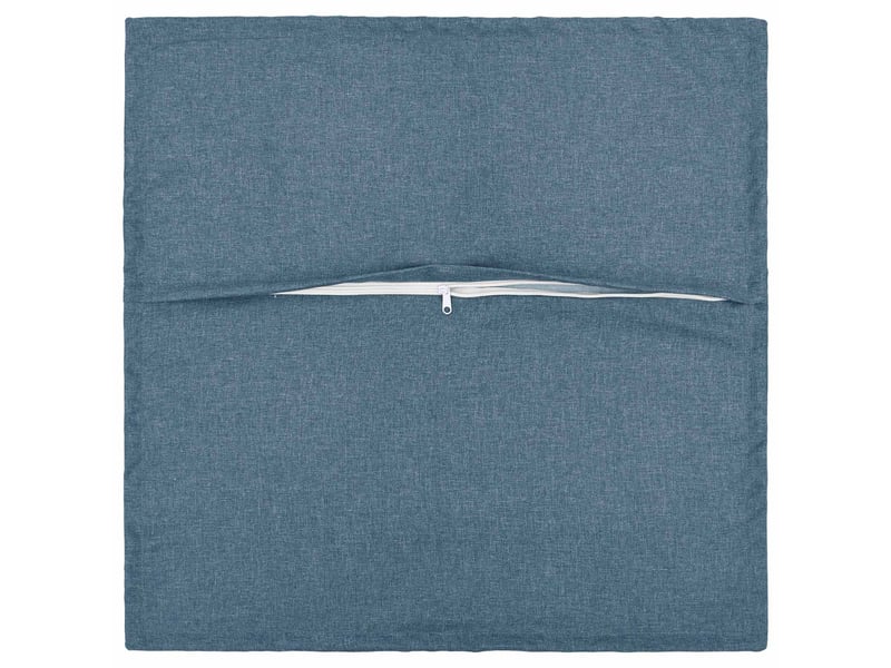  Lot de 2 coussins, coussins décoratifs houten bleu denim lin synthétique cf56475  - Conforama C