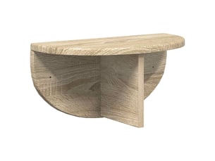 Étagère flottante, étagère suspendue montage mural chêne sonoma 38 x 19 x 19 cm cf42524