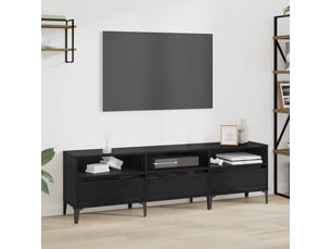 Meuble tv coloris noir 150 cm <strong></strong>  <strong></strong>