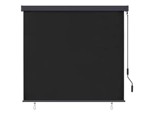 Store enrouleur, store roulant d'extérieur 160x250 cm anthracite cf47337