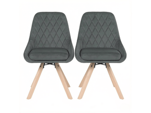 Chaise multifonction pour salle à manger – chaise d'appoint, salon et séjour – lot de 2