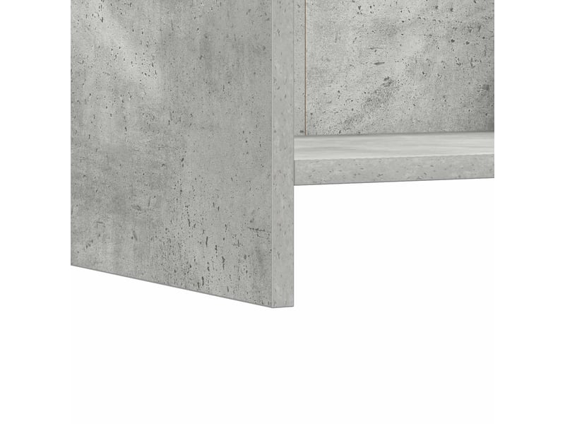  Tables de chevet - cabinet de chevet - table de nuit gris béton 40 x 30 x 60 cm bois d'ingénierie  - Conforama D