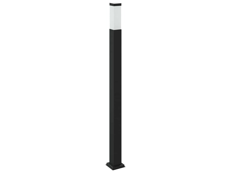  Borne lumineuse, lampadaire avec détecteur 110 cm noir ip44  - Conforama E