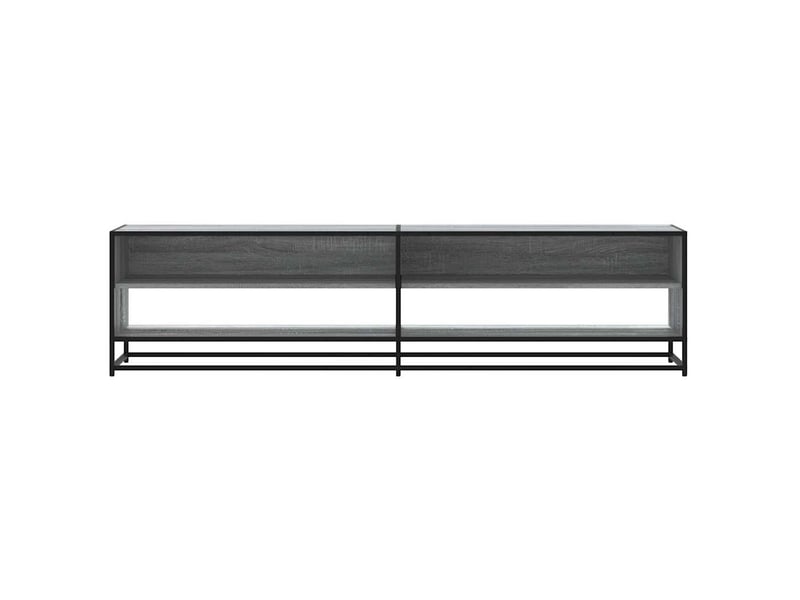  Meuble tv - banc tv - meuble de rangement sonoma gris 180,5x40x46 cm bois d'ingénierie  - Conforama D