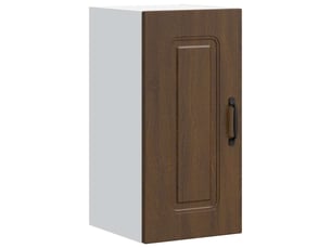 Armoire murale de cuisine kalmar chêne marron bois d'ingénierie shl2139