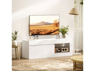 Meuble tv coloris blanc SWEIKO