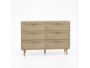 Commode 6 tiroir(s)    BGSRYAO  coloris bicolore largeur 110 cm