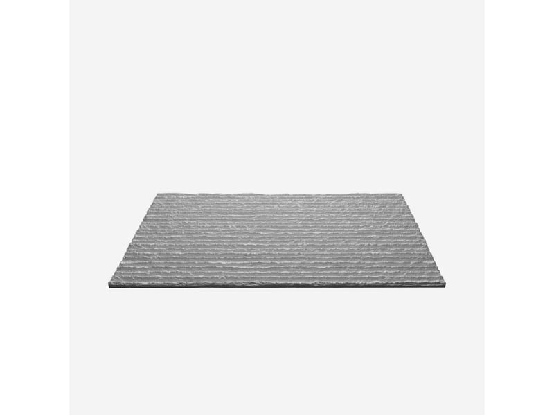 Panneaux décoratifs 3d effet pierre en pu, lot de 12 pièces - blanc  - Conforama E