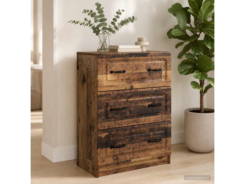  Armoire de rangement bureau, armoire à tiroirs 66 x 34,5 x 87 cm bois d'ingénierie shl9826  - Conforama D