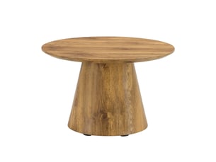 Table basse rond(e) coloris naturel LPOSPI - 60 cmx60 cm