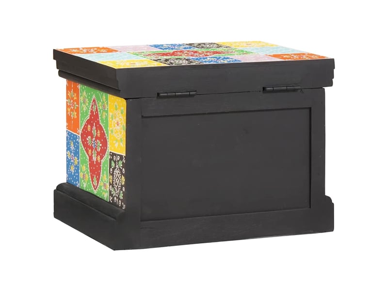  Boîte de rangement, coffre de rangement multicolore 40x30x30 cm  - Conforama D