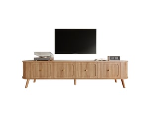 Meuble tv coloris bois clair 180 cm MAISENTIEL