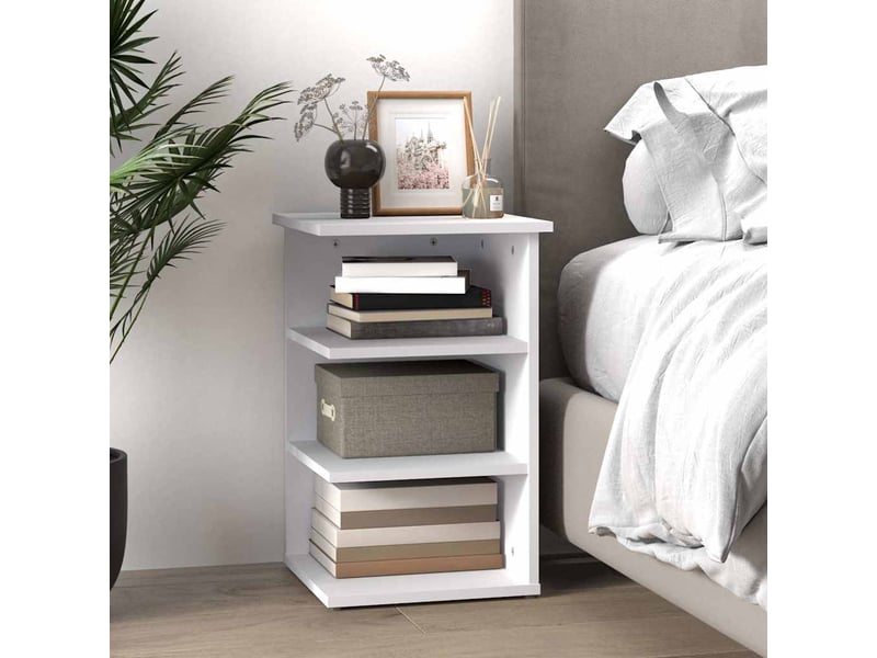  Buffet - armoire latérale blanc 35x35x55 cm aggloméré  - Conforama C