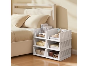 Armoire 43 tiroir(s) <strong>SONGMICS</strong> <strong></strong> coloris blanc largeur 33 cm
